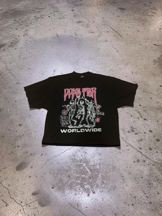 Distressed Boxy Tee